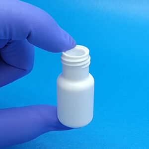 5 mL Sterile Dropper Bottle, Boston Round White
