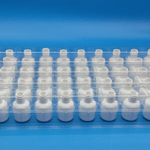 Sterile Dropper Bottle 10 mL, White in SafeFill™ Tray