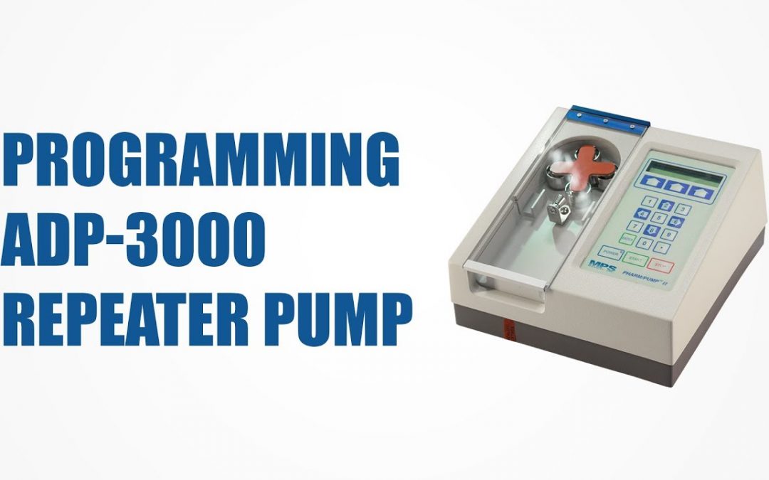ADP-3000 Pharm Pump III – Programming